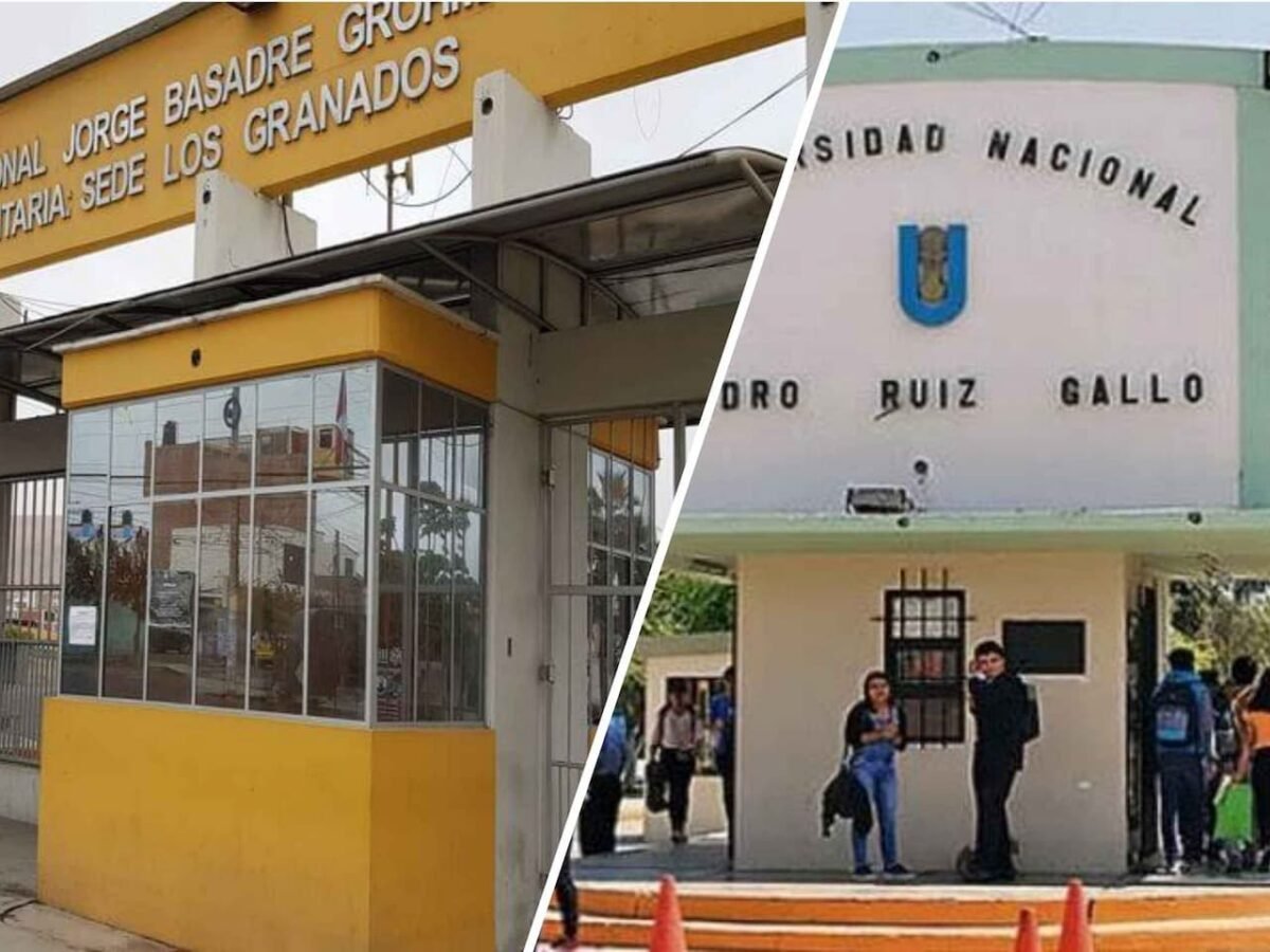 Universidad Nacional Jorge Basadre Grohmann (UNJBG) y la Universidad Nacional Pedro Ruiz Gallo (UNPRG)