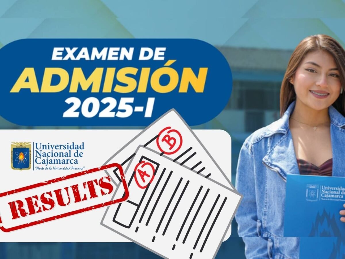 Resultados examen de admisión UNC 2025