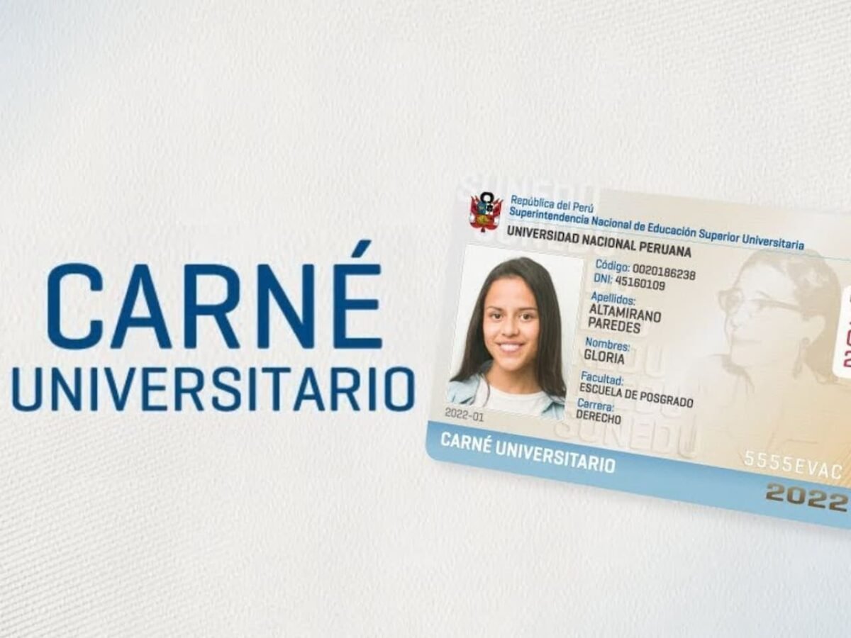 El Carné universitario en Perú
