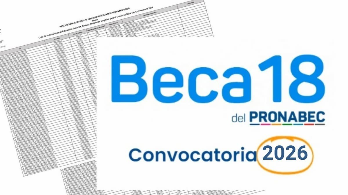 Beca-18 2026